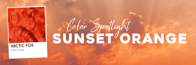 Arctic Fox Hair Color Spotlight | Sunset Orange