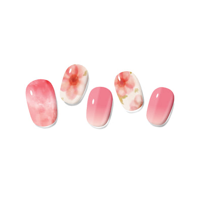 Gel Nail Kit - Pink Floral | Arctic Fox - Dye For A Cause